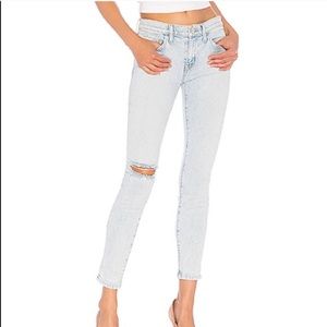 Current/Elliot Stiletto Jeans Century Destroy Wash